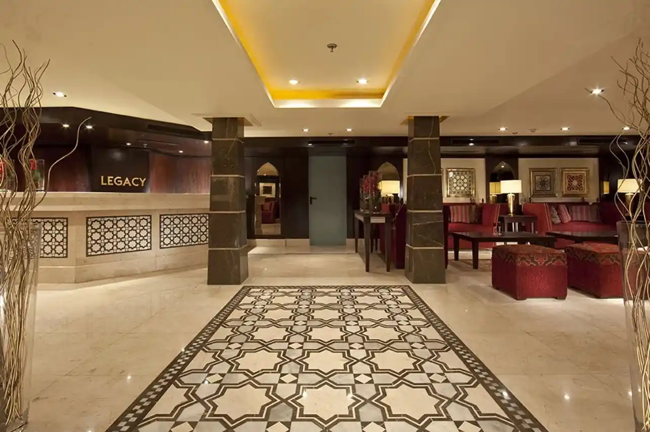 Lobby of the Steigenberger Legacy Nile Cruise Nile cruise